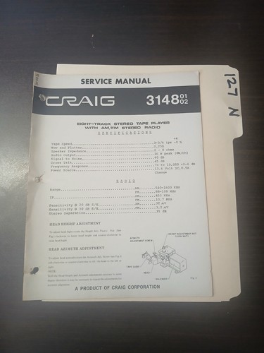 Craig 3148 manuale di - 01,