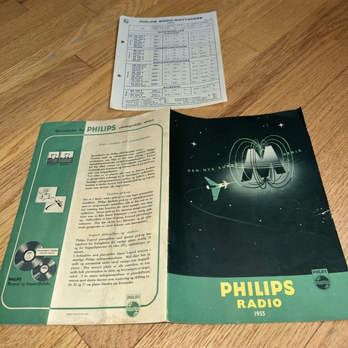 1955 radio tedesco philips - radio,