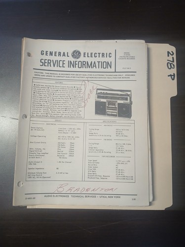 5252a manuale di servizio - 5252a,