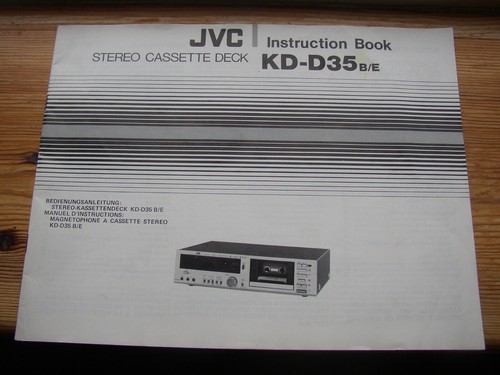 Originale jvc d35 e - originale, b/e