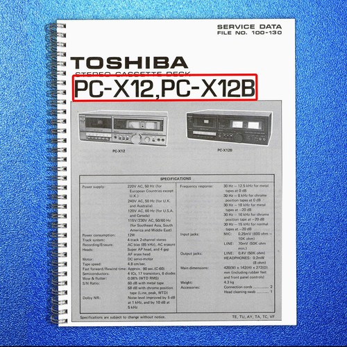 Toshiba x12 x12b - toshiba, pc-x12b