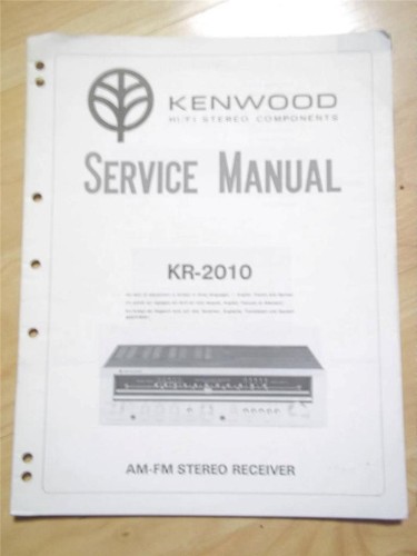 Kenwood manuale servizio - di, ~