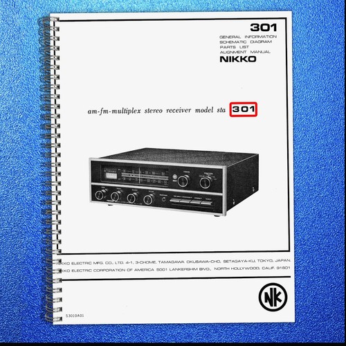 Nikko sta 301 stereo amplifier - stereo,
