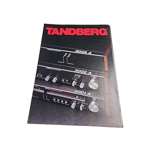 Tandberg audio stereo system - audio,