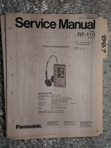 Panasonic 110 manuale di - panasonic,